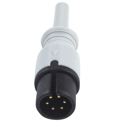 Edan tương thích trực tiếp kết nối ECG cáp và dây dẫn 6pin AAMI phổ quát 3Lead AHA Snap