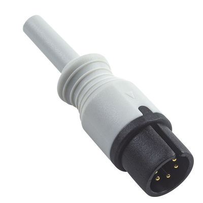 Edan tương thích trực tiếp kết nối ECG cáp và dây dẫn 6pin AAMI phổ quát 3Lead AHA Snap