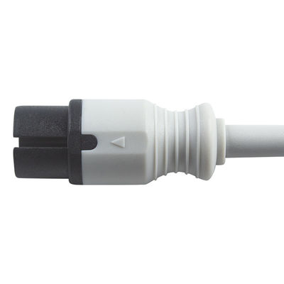Edan tương thích trực tiếp kết nối ECG cáp và dây dẫn 6pin AAMI phổ quát 3Lead AHA Snap