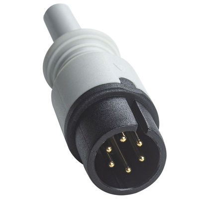 Edan tương thích trực tiếp kết nối ECG cáp và dây dẫn 6pin AAMI phổ quát 3Lead AHA Snap