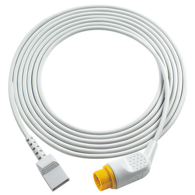 Siemens tương thích IBP Adapter Cable Medex Abbott Connector