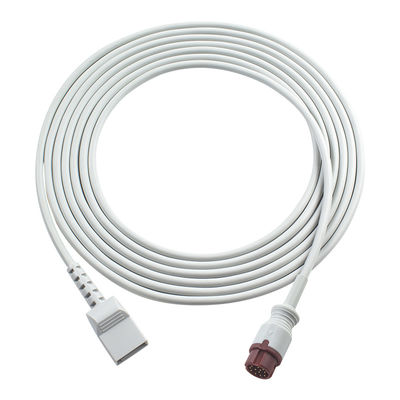 Mindray Datascope tương thích IBP Adapter Cable 12 pin đến Utah Connector BeneView T1 T7 iMEC 10 15