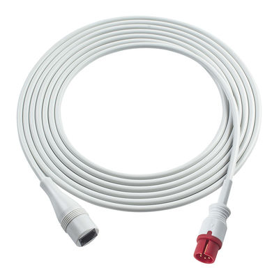 AAMI IBP Adapter Extension Cable 6pin đến Edward Connector Welch Allyn Propaq 102 104 106 205 Encore 106EL