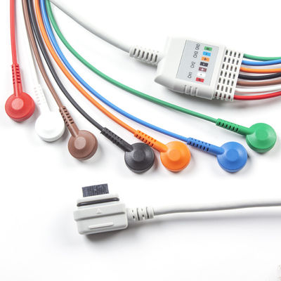 Cáp ECG 5Lead Holter GE Seer ECG 2008594-001 Cáp tương thích với GE SEER LIGHTR