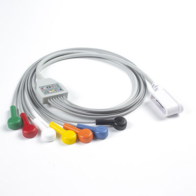 Leadwire Set 7 Leadwire ECG GE SEER 1000 3Channel IEC Snap tương thích với GE SEER 1000