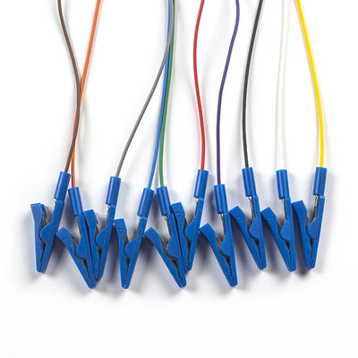 3.5 Mono Plug To Grabber Connector Cable EEG Cap cho kết nối điện cực EEG liền mạch