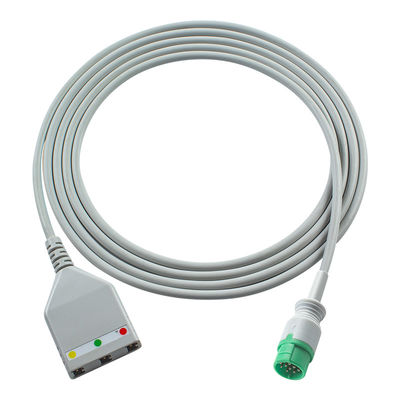 Kontron ECG cáp thân LLstyle 3cáp dẫn 1.30M