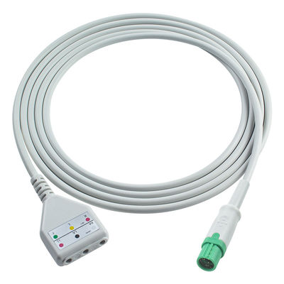 Drager ECG thân cáp Dinstyle 3 dẫn dẫn dây cáp 1.30M