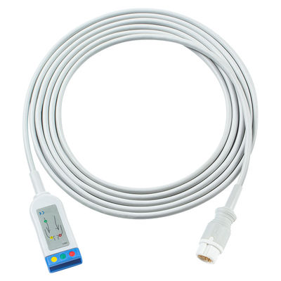 PH ECG thân cáp EDG kiểu 3đường dẫn Leadwires Cáp 1.30M-43100A