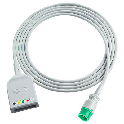 Mindray Datascope 12Pin 5Lead ECG Trunk Adapter Cable 0010-30-42719 009-004728-00 Cable mở rộng ECG