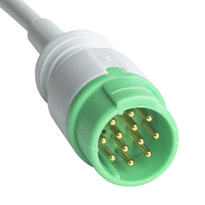 Biolight 12pin ECG Trunk Adapter Cable Cable ECG M7000 M8000A M8500 M9500 Cáp mở rộng ECG