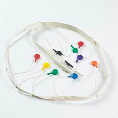 Tương thích với Mortara X12 + Holter ECG Cable Mortara ECG Holter Mortara Cable 10 Lead Snap
