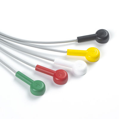 Tương thích GE SEER 1000 Leadwire set 2104816-001 GE Seer 5 Lead IEC Snap 2067634-019 (Đặt hàng 1pcs nhận được 1pcs túi miễn phí)