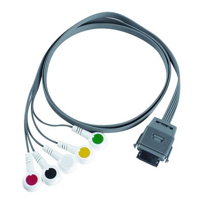 TPU Edan 5Lead ECG Holter Cable IEC Snap Shelf Life 24 tháng cho thiết bị y sinh