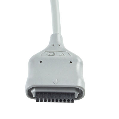 EDAN Dx12 10Lead ECG Holter Cable Snap 2.2M Cáp thân và dây dẫn chiều dài 0.8/1.2M