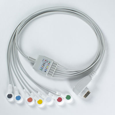 Cáp ECG cho DMS 300-3A, ECG 7 Lead Holter DMS Cáp ECG DMS Holter