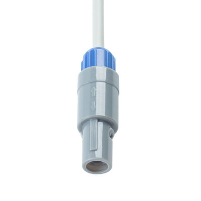 Khả năng điều khiển oxy Hwatime tương thích Cable SpO2 Test Cable 6Pin For Hwatime H6 H8 H9 3.0M Adult Finger Clip