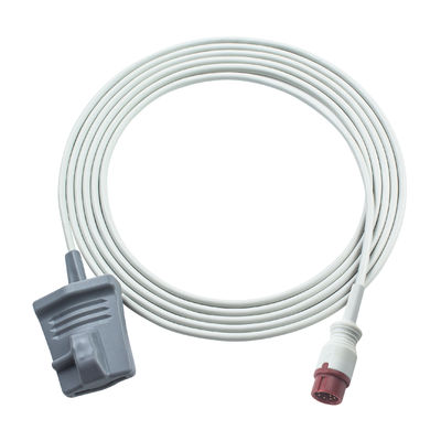 Tương thích Biolight S12 Adult Rubber Tip SpO2 Sensor Biolight M12 S M Series 9Pin 3.0M