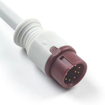 Tương thích Biolight S12 Adult Rubber Tip SpO2 Sensor Biolight M12 S M Series 9Pin 3.0M