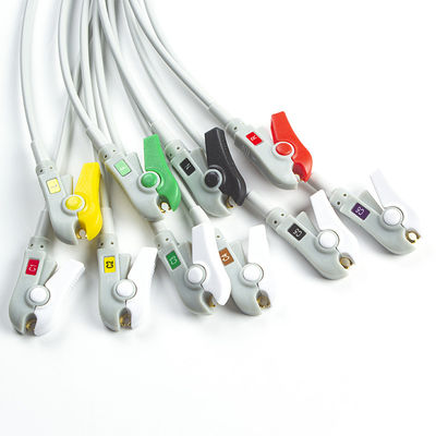 Tương thích Mindray BeneHeart D6 Defibrillator 10Lead EKG Leadwires IEC Grabber