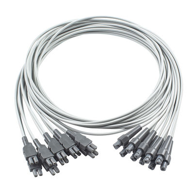Cáp thử nghiệm căng thẳng tương thích GE Cam 14 10/14 Cáp giám sát EKG chẩn đoán chì