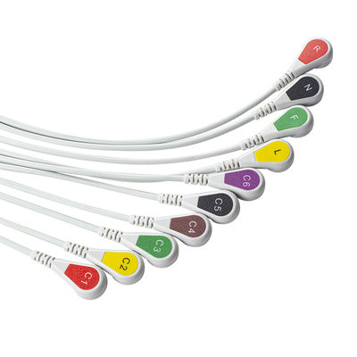 Phù hợp P-Hilips Trim 10Lead ECG Cable IEC Snap cho PageWriter Trim I, PageWriter Trim II