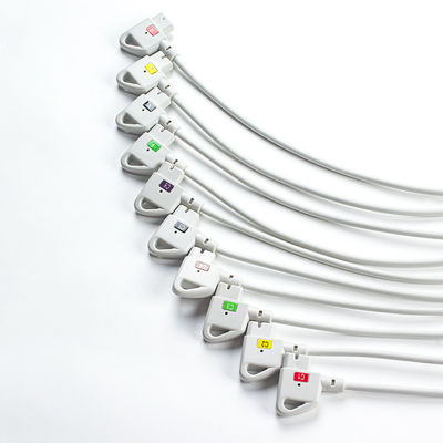 Phù hợp P-Hilips Trim 10Lead ECG Cable IEC Snap cho PageWriter Trim I, PageWriter Trim II