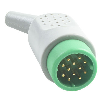 Snap/Pinch Patient End 4Lead ECG Cable cho Medtronic Lifepak 20e AHA/IEC Mã màu