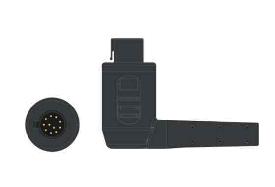 2.5m 5.0 đường kính tương thích Corpuls 3 ECG Cable 4Lead IEC Grabber cho cuối bệnh nhân