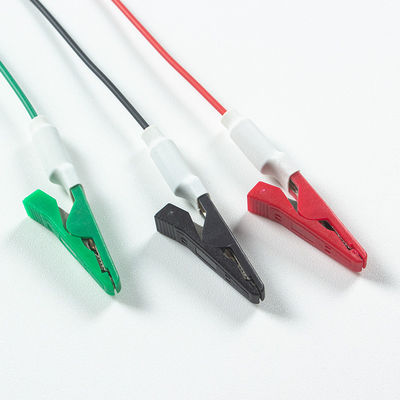 Cáp ECG tương thích với Animal Din Type đến Animal Grabber 3Lead