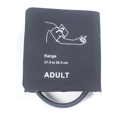 Người lớn NIBP cuff không có bàng quang ống duy nhất 27.5-36.5cm cuff nylon