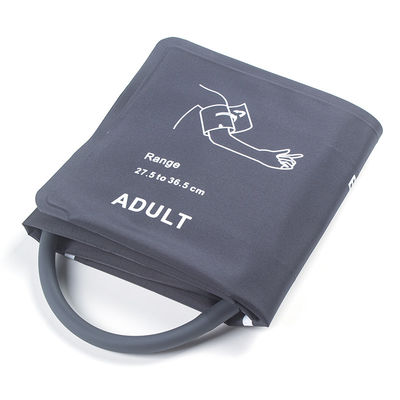 Người lớn NIBP cuff không có bàng quang ống duy nhất 27.5-36.5cm cuff nylon
