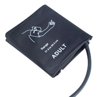 Người lớn NIBP cuff không có bàng quang ống duy nhất 27.5-36.5cm cuff nylon