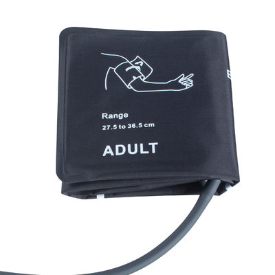 Người lớn NIBP cuff không có bàng quang ống duy nhất 27.5-36.5cm cuff nylon