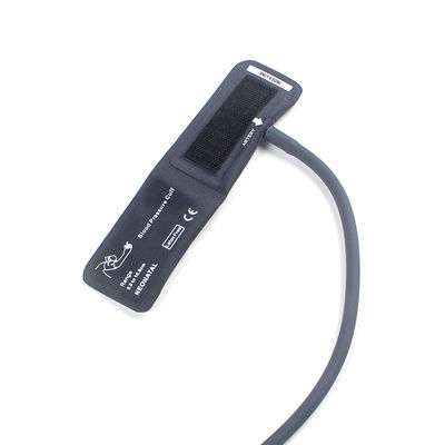 Neonate NIBP Cuff Không bàng quang ống đơn 5,8-10,8cm Cuff nylon
