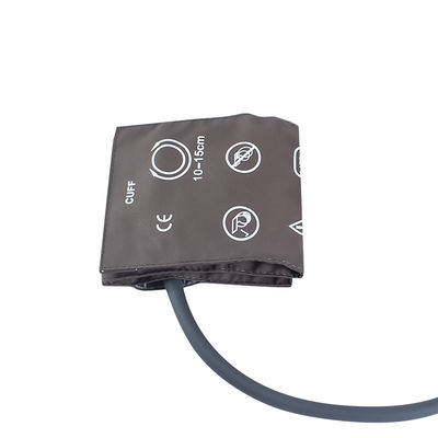 Lưỡi tay trẻ sơ sinh tái sử dụng NIBP Single Tube 10-15cm TPU Cuff Brown M1571A 989803104141