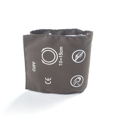 Lưỡi tay trẻ sơ sinh tái sử dụng NIBP Single Tube 10-15cm TPU Cuff Brown M1571A 989803104141