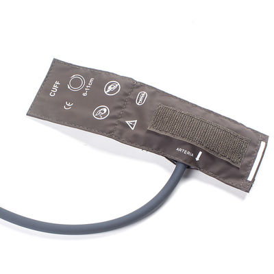 Bao bì túi Neonate NIBP Cuff Single Tube 6-11cm TPU Cuff màu nâu