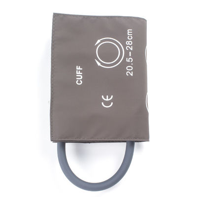 Bàn tay NIBP Nhi khoa ống đơn 14-21,5cm Bàn tay TPU màu nâu M1572A