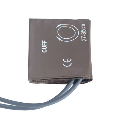 NIBP Cuff người lớn ống kép 27-35cm TPU Cuff Brown Bag