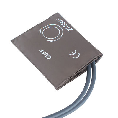NIBP Cuff người lớn ống kép 27-35cm TPU Cuff Brown Bag