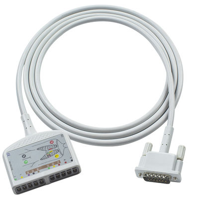 OD6mm 2.2M P-Hilips EKG Cable Cable cho M1770A M1771A M1772A Pagewriter 100 Pagewriter 200