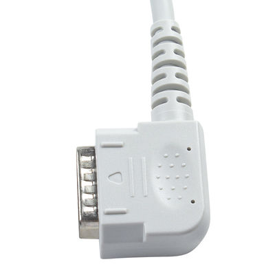 Không có latex 15Pin 10Lead EKG Trunk Cable IEC/AHA cho 108 109 110 1210 1211 601 Cardico 302