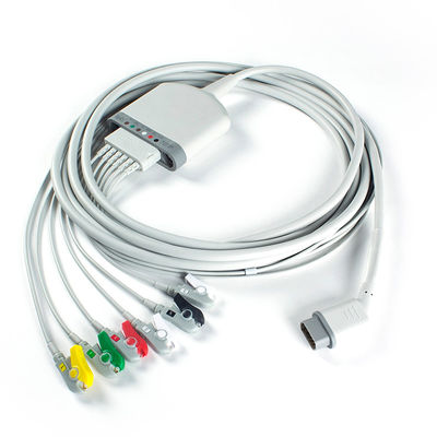 SpO2 6Lead ECG bệnh nhân cáp 3.5M với SpO2/nhiệt độ/ECG chức năng