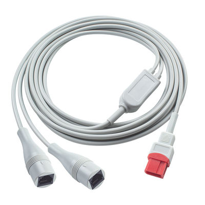 Tương thích với Spacelabs IBP Cable 10Pin đến Double Abbott 3.5M