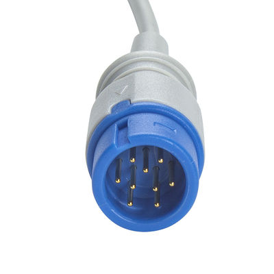 Tương thích ViewMed 9Pin SpO2 Probe Adult ViewMed Saturation Monitor Clip 3.0M