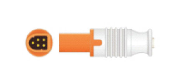 Mindray Datascope Thử nghiệm nhiệt độ tái sử dụng da người lớn 5Pin 3.0M Độ dài PVC tương thích