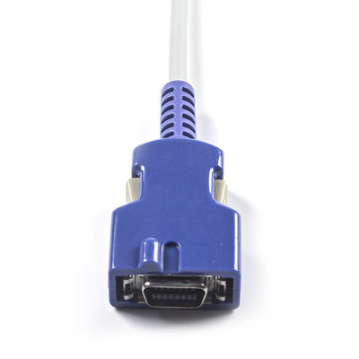 Máy cảm biến SpO2 bán hoàn thành 3M cho C-ovidien N-ellcor Pulse Oximeter Cable 100g Weight và DB 14-pin Purple Connector