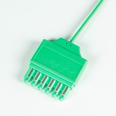 MS14682 Máy kéo cáp ECG ECG Pin đơn Monolead 6 Dây dẫn IEC Snap
