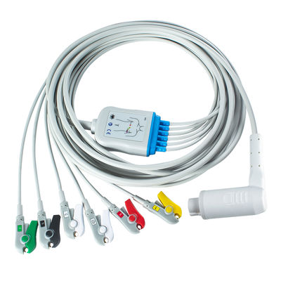 Corpuls 3 6Lead IEC Grabber Cable bệnh nhân với AHA / IEC chì mã hóa màu sắc